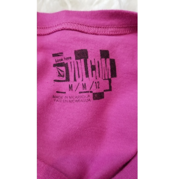 🍍Volcom Purple Logo Tee - Picture 6 of 6